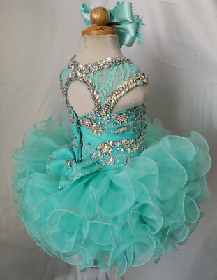 Jenniferwu Tulle Tutu Dress for Toddler Girls Pageant Party Princess Birthday