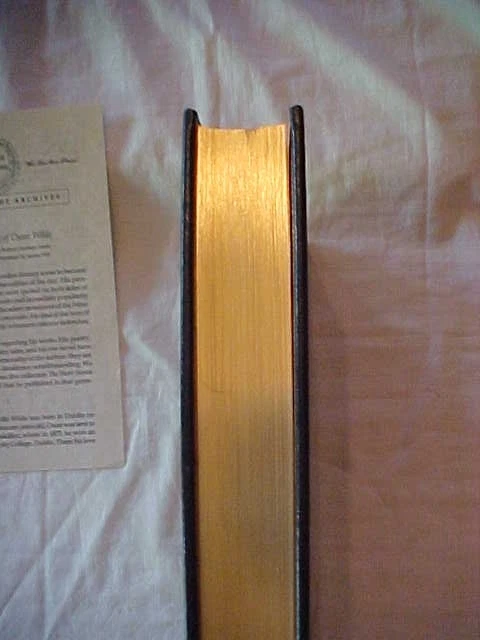 THE SHORT STORIES of OSCAR WILDE; 2003 EASTON PRESS, FAMOUS EDITIONS w/ INSERT Foto 3 de 4
