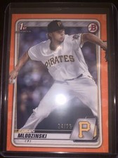 2020 Bowman Draft Base Paper Orange #BD-149 Carmen Mlodzinski /25