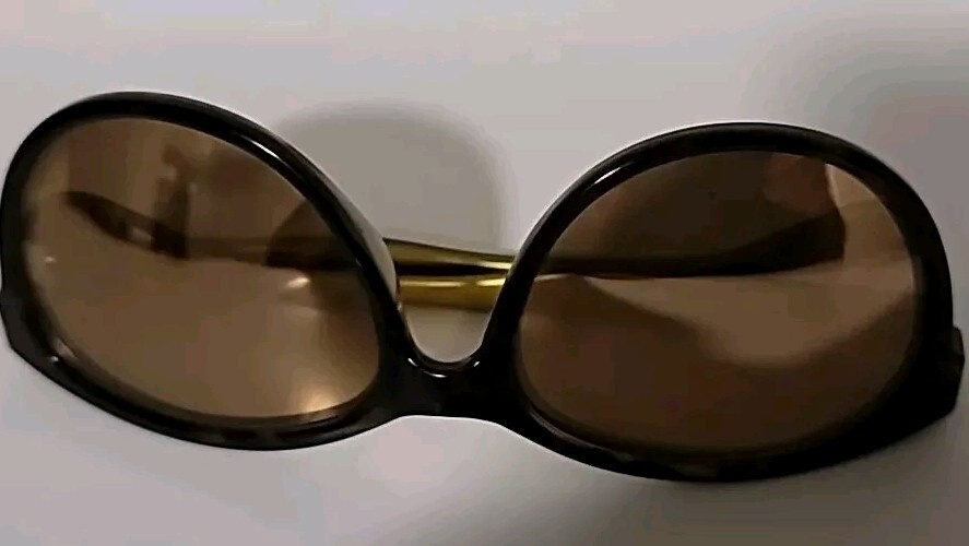 Foster Grant Tortoise Shell Gold Frames Mirror Le… - image 8