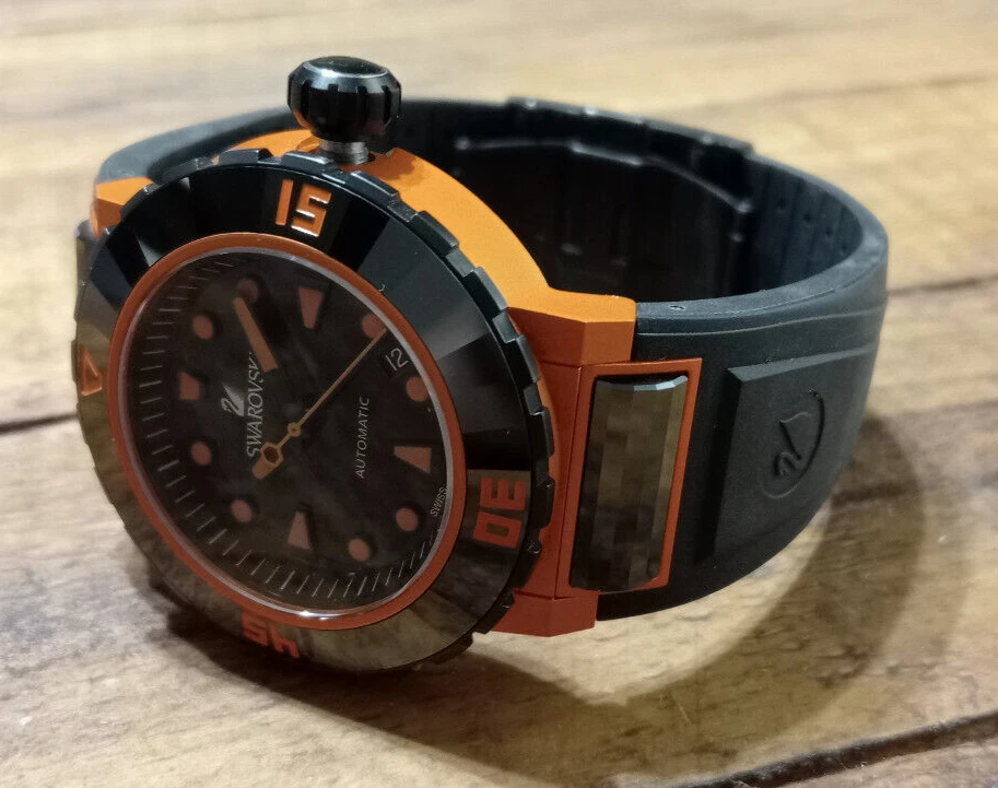 Swarovski octea top abyssal automatic watch