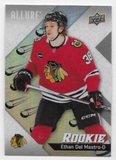 24/25 UPPER DECK ALLURE ROOKIES FLYING PUCK PARALLEL Ethan Del Mastro #145
