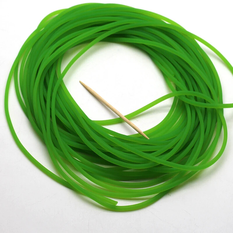 Solid Elastic Rubber Fishing Ropes Diameter 2mm Tied Reinforcement Fishing  Lines | eBay