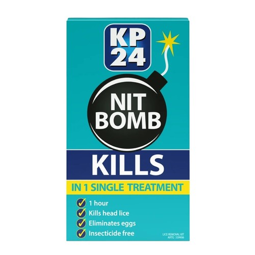 KP24 Nit Bomb Kills Head Lice & Eliminates Eggs In One Single Treatment 50ml eBay