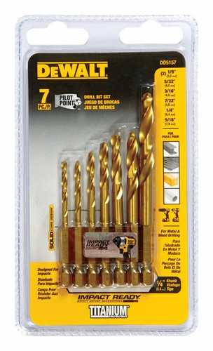DeWalt Titanium Impact Ready Drill Bit 