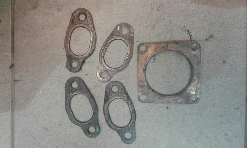 Dichtungen Abgaskrümmer Krümmer VW Golf 2 Motor Turbo Auspuff Krümmerrohr