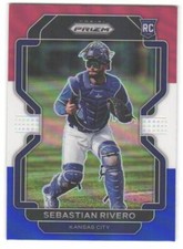 2022 Panini Prizm Sebastian Rivero #108 Red/White/Blue Prizm RC