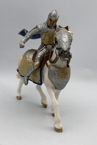Schleich Eldrador SOLDADO DE GASA AZUL con CABALLO Caballero 70108 Retirado 2013 - Imagen 2 de 4