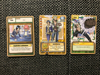 One Piece Marine Karten  Smoker & Tashgi TCG Gesetz der See Jo-T01  Karte SB-W19