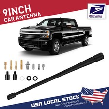 9 Black Car Auto Roof Mast Stereo Antenna Amfm Radio Aerial Screw Universal 9 Black Car Auto Roof Mast Stereo Antenna Amfm Radio Aerial Screw Universal