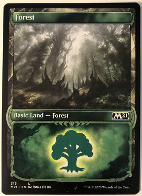 MTG Forest Core Set 2021 313 Regular Land