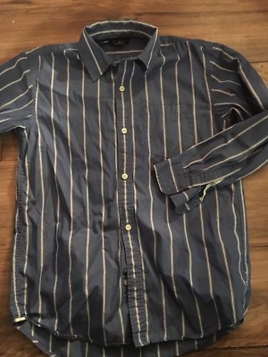 Chemise à Manches Longues Gap Kids Garçon – Taille XL 12, Blanc Et Vert, Occasion Bon état