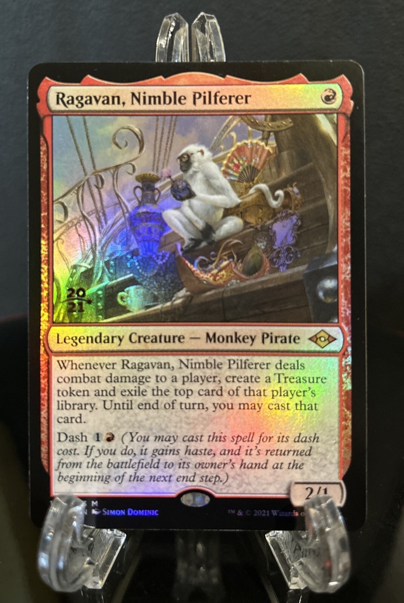 MTG Ragavan, Nimble Pilferer Light Play Foil Modern Horizons