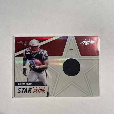 2011 Absolute Memorabilia Star Gazing Patch /50 Stevan Ridley #18 Rookie RC