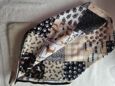 Doggie Blanket With Zipper Beige 15x23