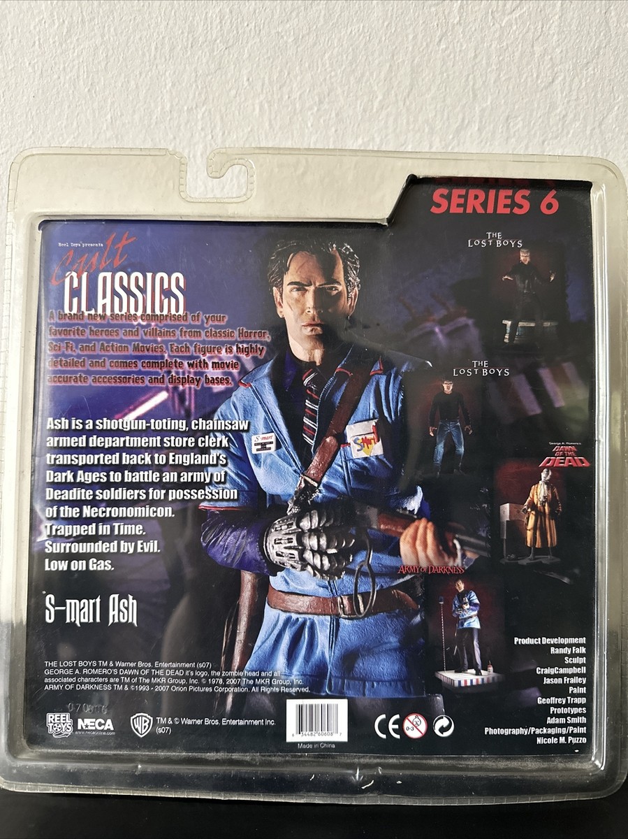 Z13a NECA Cult Classics Series 6 Army of Darkness S-mart Ash for