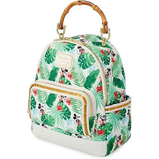 Mochila Disney Loungefly Mickey and Minnie Tropical Hideaway