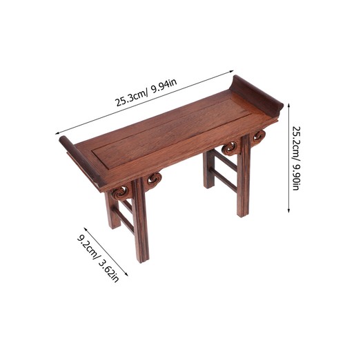 Rechteckiger Holzständer für Bonsai Basis Holzpodest Tisch Grundlage für - Bild 5 von 12