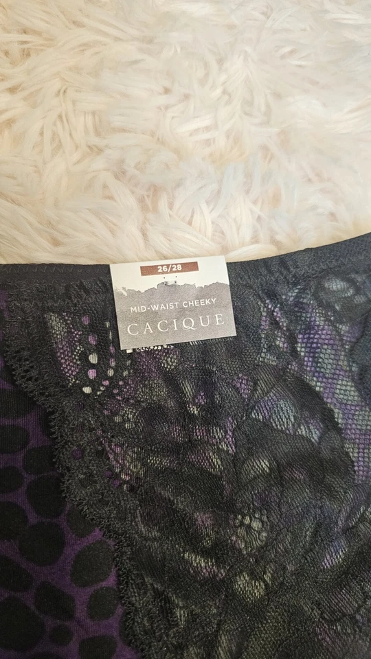 Lane Bryant Sexy  Mid-Waist Cheeky w/ Strappy Back Panty Plus Size 26/28,  - Image 4 of 4