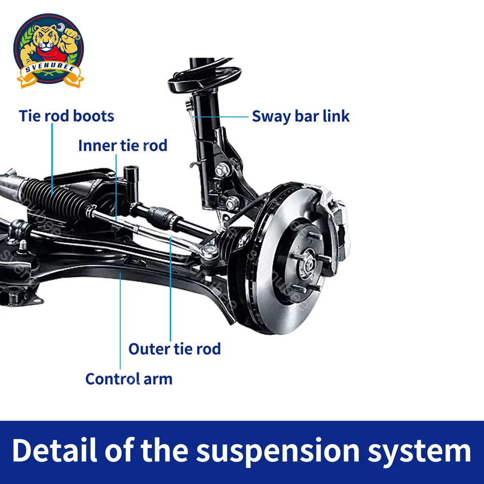 Braço de controle inferior dianteiro e conjunto de junta esférica par LH e RH para Nissan Quest - Imagem 4 de 4