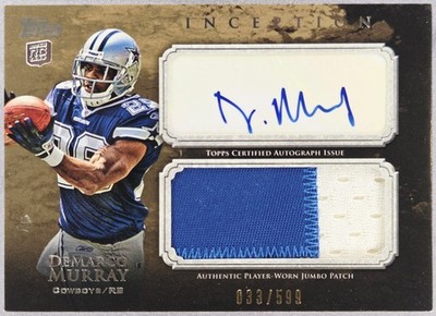 2011 Topps Inception DeMarco Murray AJP-DM /599