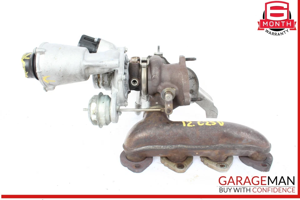Conjunto Coletor Turbocompressor 12-15 Mercedes W204 C250 SLK250 1.8L Fabricante de Equipamento Original - Imagem 2 de 4