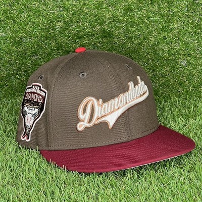 HAT CLUB RUSHMORE SFD EXCLUSIVE ARIZONA DIAMONDBACKS HC DAY SCRIPT LOGO FITTED