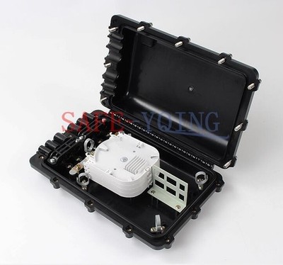 48 core 3 In 3 Out Fiber Optic Drop Cable Fiber Optic Splice Closure Joint Box *