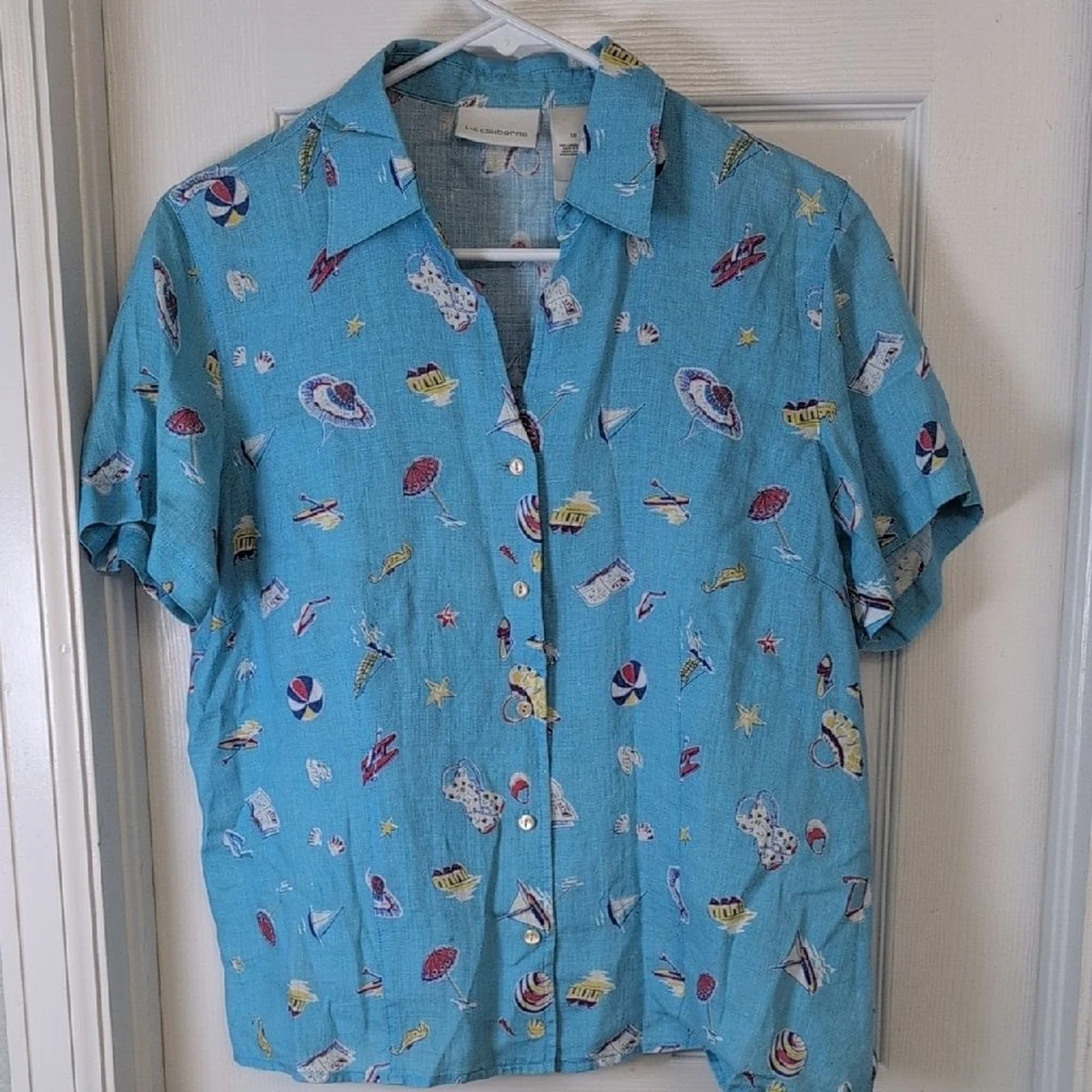 Liz Claiborne Linen Tops for Women for sale | eBay