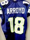 Elijah Arroyo Signed Seattle Seahawks Football Jersey Sz XL JSA Certified