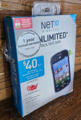 Net 10 Wireless Brand New Sealed in Box Samsung Galaxy Centura