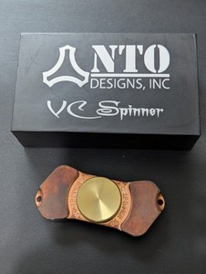 RARE NTO Designs Copper VC Spinner XL Fidget Spinner Premium EDC Pocket Toy