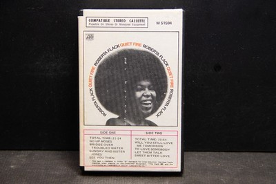 Roberta Flack   Quiet Fire - Cassette Tape