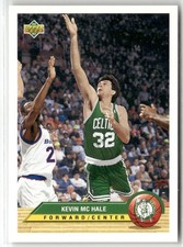 1992-93 UPPER DECK MCDONALD'S #BT8 KEVIN MCHALE BOSTON CELTICS BOSTON CELTICS