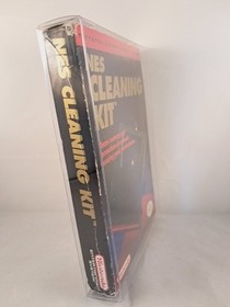 Nintendo NES Cleaning Kit (First Print) with Box and Cover Protector
