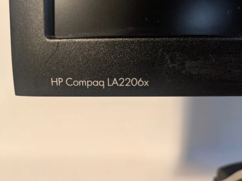 HP Compaq LA2206x 21.5" Full HD LED Monitor 1920x1080 Adj Stand Tested - Image 3 of 4