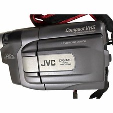 JVC GR-AXM310U Compact VHS-C Camcorder Kit Vtg 1999 AS IS