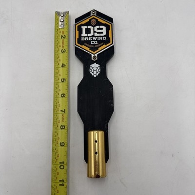 D9 Brewing Company Tap Handle Marker Craft Draft Beer Cornelius NC Microbrew