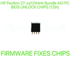 HP Pavilion 27-ca1244nh Bundle AiO PC (6D8M4EA), ADMIN NO PASSWORD BIOS CHIP