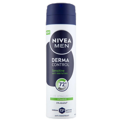 Nivea Deo Spray Men Derma Control Sensitive 150ml