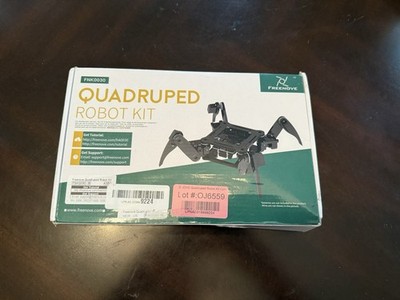Freenove Quadruped Robot Kit FNK0030 Opened Box
