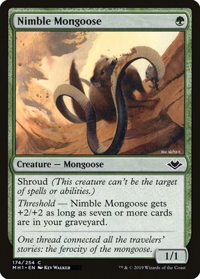 MTG  Nimble Mongoose [Modern Horizons] Near Mint