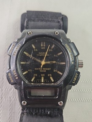 Casio Chronograph 2315 AQ-150W Ana Digi Vintage Men s Watch *Needs Battery*