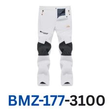 TACVASEN Hiking Pants Men WaterSnow Softshell Ski Winter Warm Tactical White 32