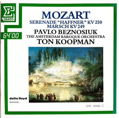 Serenade ''Haffner'' KV 250 / Marsch KV 249, Wolfgang Amadeus Mozart, Ton Kaufmann,