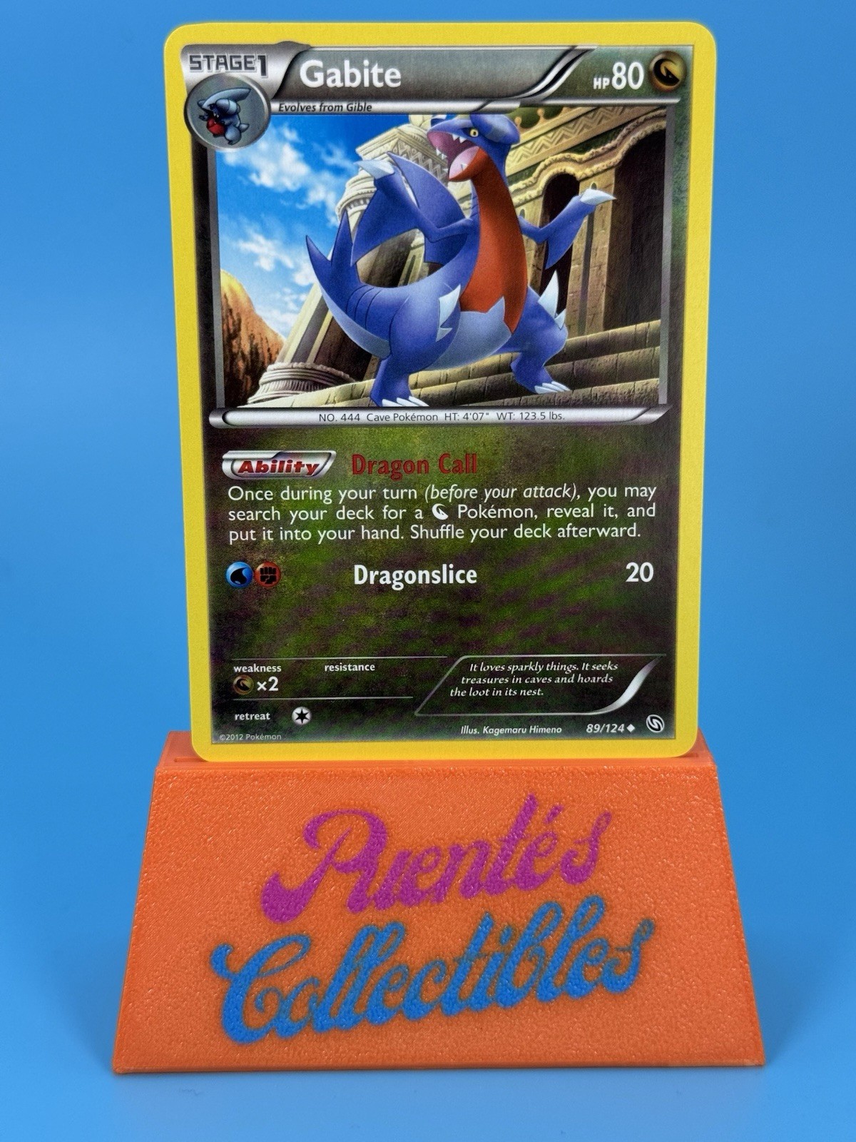 Gabite 89/124 Black & White Dragons Exalted Pokemon TCG NM