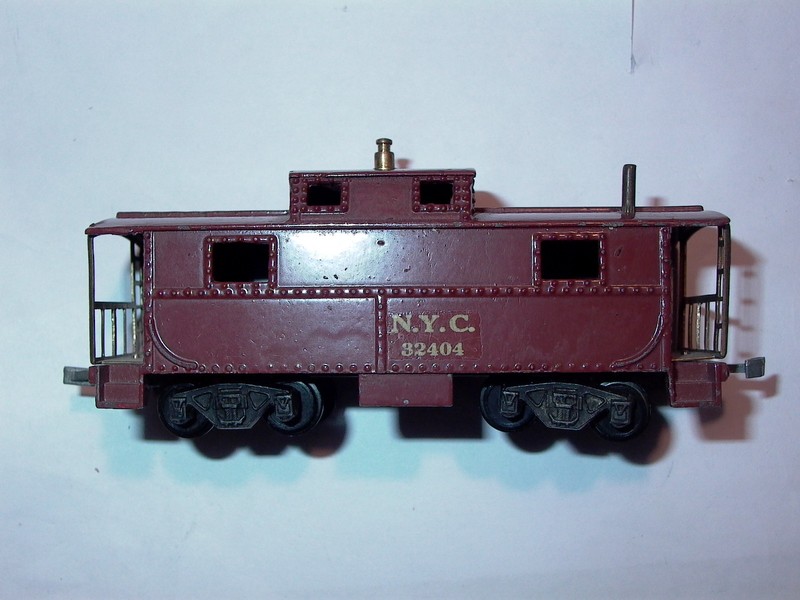 American Flyer HO,#HO-207 EARLY-NYC TUSCAN CabooseEXC.ORIG.Diecast BEAUTY!