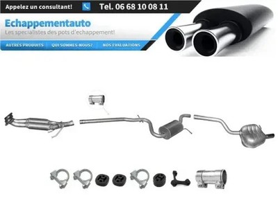 Skoda Octavia II 1.6 75kW (2004 2013) Pause Und Heckklappe System D Auspuff