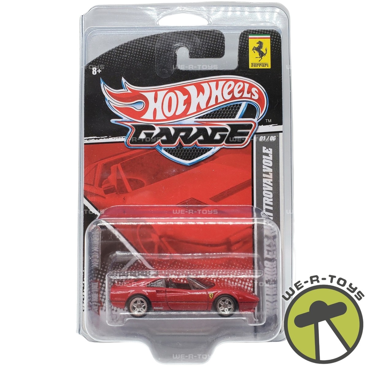 Hot Wheels Garage Ferrari 308 GTS Quattrovalvole Vehicle