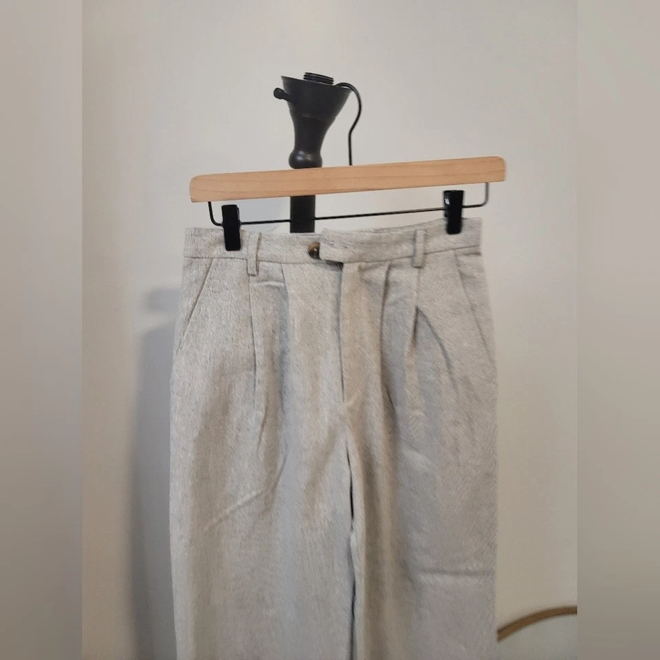 Pantalones de pierna ancha Reformation Mason talla 4 P Foto 3 de 4